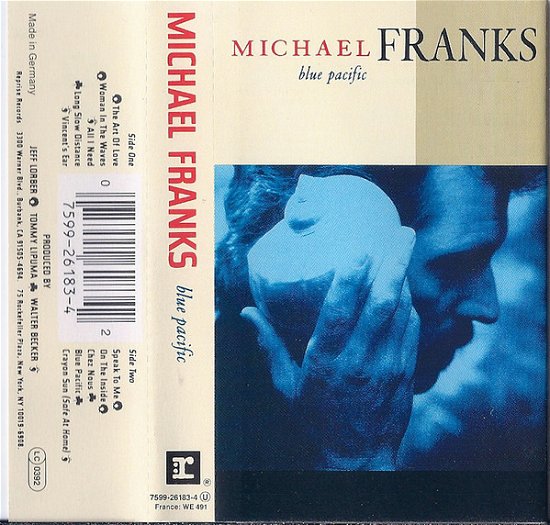 Blue Pacific - Michael Franks  - Música -  - 0075992618342 - 