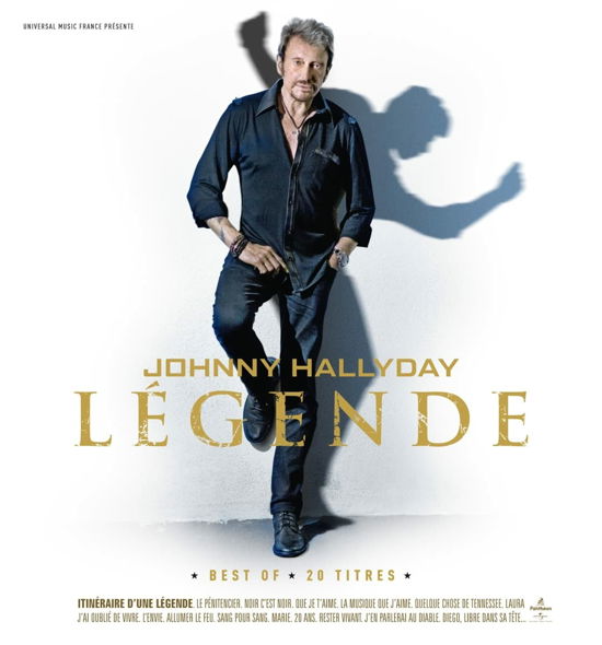 Cover for Johnny Hallyday · Legende - Best Of 20 Titres (CD) (2022)