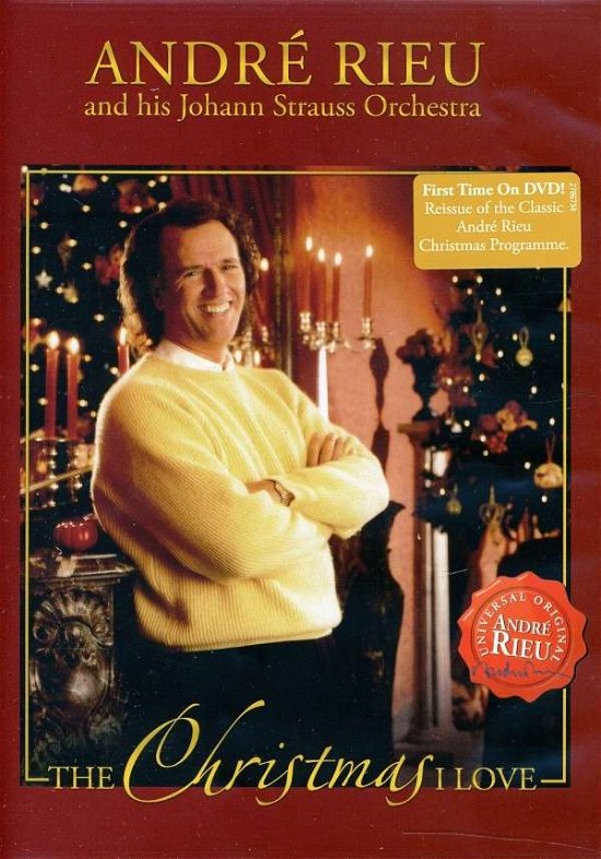 Cover for Andre Rieu · Christmas I Love (DVD) (2011)