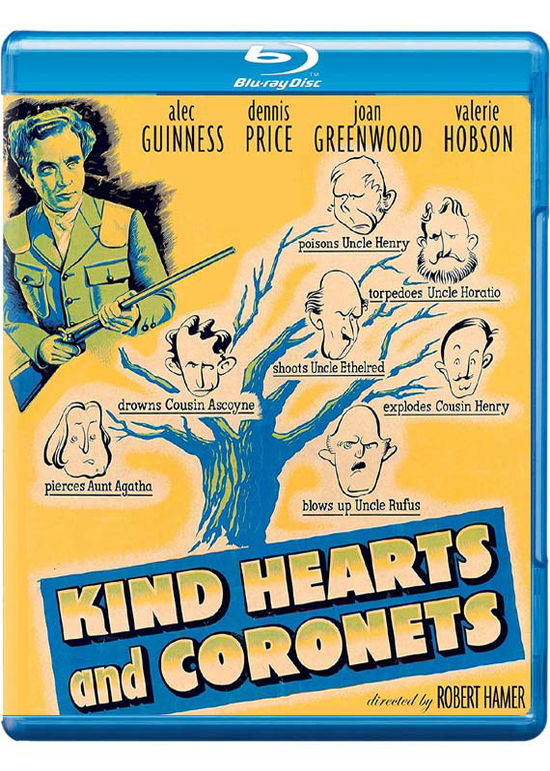 Cover for Kind Hearts &amp; Coronets (1949) (Blu-ray) [Special edition] (2019)