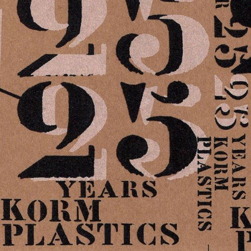 Cover for Year 25: 25 Years of Korm Plastics / Various (CD) (2010)