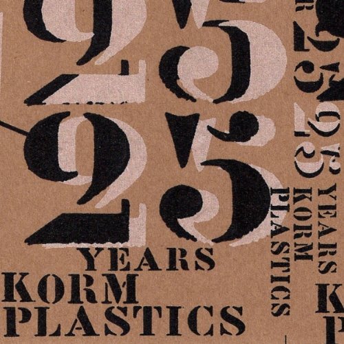 Year 25: 25 Years of Korm Plastics / Various - Year 25: 25 Years of Korm Plastics / Various - Muziek - MYOL - 0753907989342 - 6 april 2010