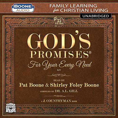 God's Promises For Your Every Need - Pat Boone - Musik - MVD - 0786052821342 - 9. März 2017