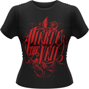Cover for Pierce the Veil · Logo Girlie / Black (T-shirt) [size S] (2013)
