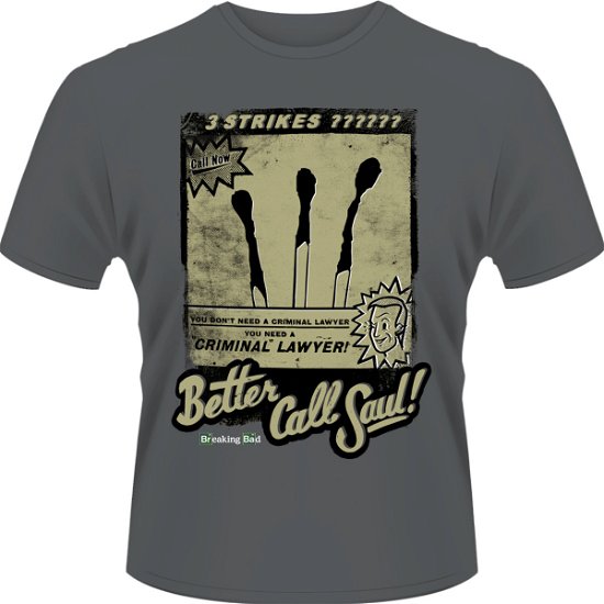 Cover for Breaking Bad · Better Call Saul/3.. -xxl (T-shirt) (2014)