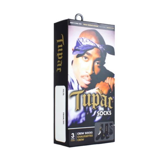 Cover for Tupac · Tupac Socks 3 Pack In Gift Box (One Size) (Strømper) (2024)