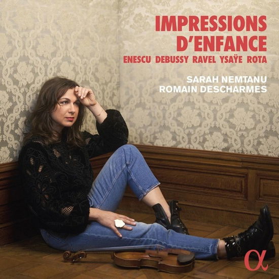 Cover for Sarah Nemtanu / Romain Descharmes · Impressions DEnfance (CD) (2023)