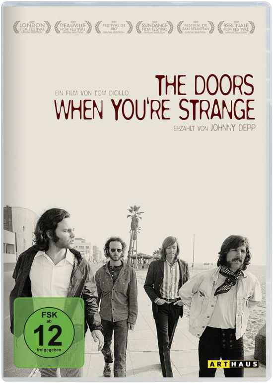 Cover for The Doors - When You're Strange (DVD) (2016)