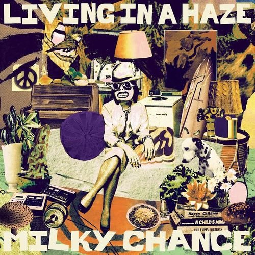 Cover for LP · Lp-milky Chance-living In A Haze -ocean Blue- (LP) [Coloured edition] (2023)