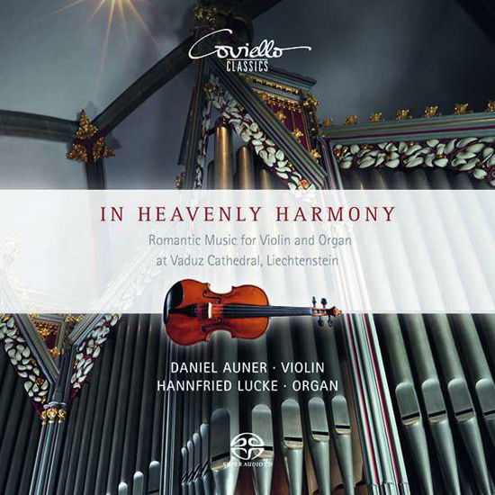 In heavenly harmony (romatisk musik for violin & orgel) - Auner / Lucke - Music - DAN - 4039956917342 - 2018
