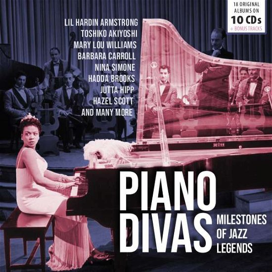 Cover for Hardin Armstrong / Akiyoshi / Williams / Carroll / Simone · Milestones Of Jazz: Piano Divas (CD) (2019)