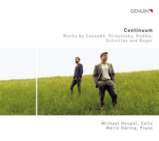 Cover for Heupel / Haring · Continuum: Works By Cassado. Stravinsky. Kodaly. Schnittke And Reger (CD) (2021)
