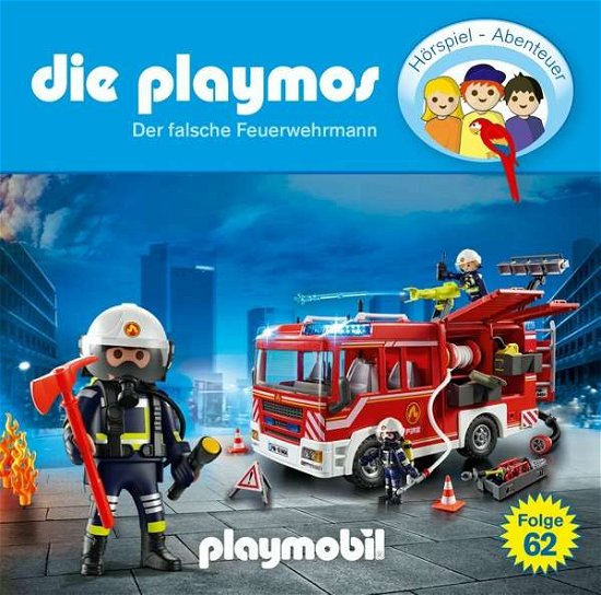 (62)der Falsche Feuerwehrman - Die Playmos - Musiikki - FLORIAN FICKEL - 4260229662342 - perjantai 3. elokuuta 2018