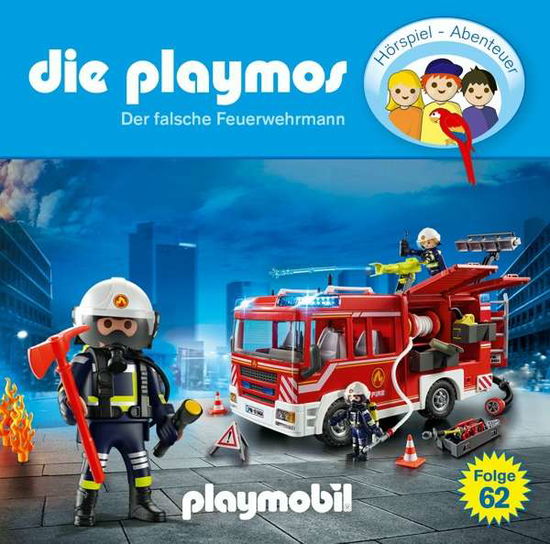 (62)der Falsche Feuerwehrman - Die Playmos - Musik - FLORIAN FICKEL - 4260229662342 - 3. august 2018