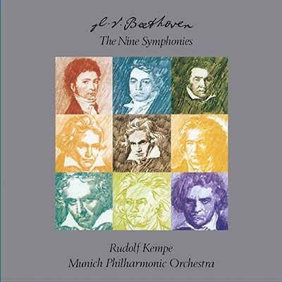 Beethoven: The Nine Symphonies - Rudolf Kempe - Muzyka - TOWER - 4997184113342 - 6 września 2022