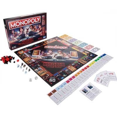 Monopoly - Stranger Things - Jogo de tabuleiro - HASBRO GAMING - 5010993501342 - 1 de novembro de 2018