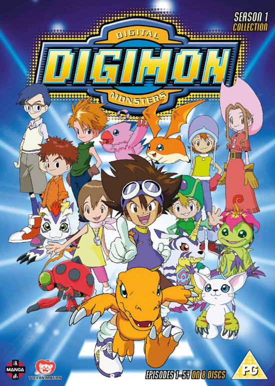 Digimon: Digital Monsters Season 1 - Digimon: Digital Monsters - Se - Film - MANGA ENTERTAINMENT - 5022366580342 - 11. mars 2016