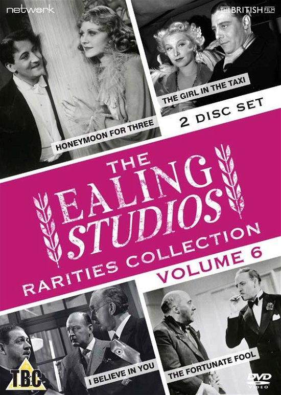 Cover for Ealing Studios Rarities Coll Vol 06 · Honeymoon For Three / I Believe In You / The Fortunate Pool / The Girl In The Taxi (DVD) (2013)