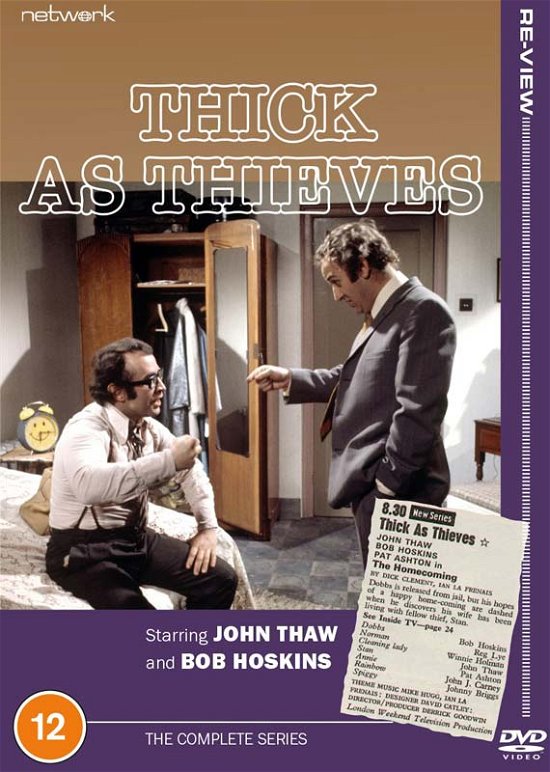 Cover for Thick As Thieves · Thick As Thieves - The Complete Series (DVD) (2023)