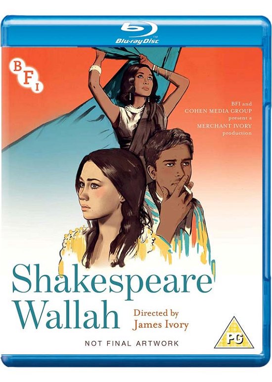 Cover for Shakespeare Wallah  Bluray · Shakespeare Wallah (Blu-ray) (2019)