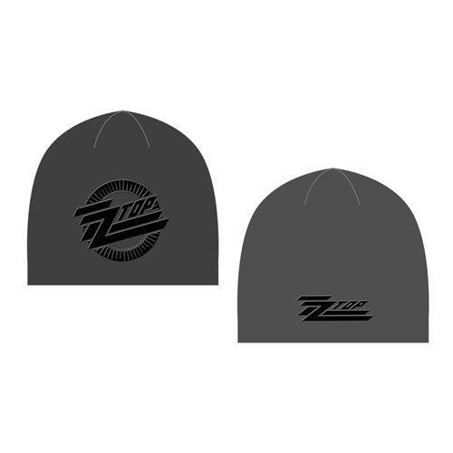ZZ Top · ZZ Top Unisex Beanie Hat: Circle Logo (Bekleidung) [Grey - Unisex edition] (2009)