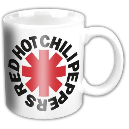 Cover for Red Hot Chili Peppers · Red Hot Chili Peppers Boxed Standard Mug: Asterisk Classic (Tillbehör) [White edition] (2015)