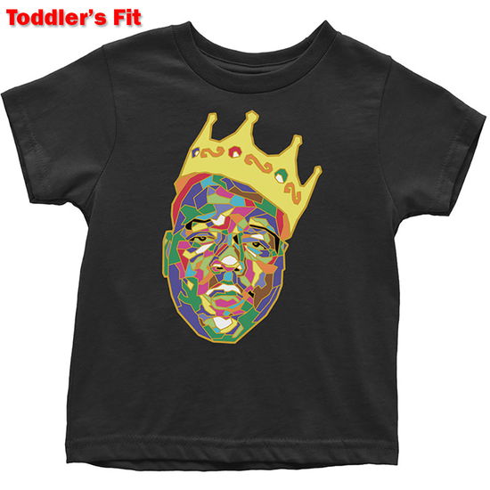 Cover for Biggie Smalls · Biggie Smalls Kids Toddler T-Shirt: Baby (4 Years) (T-shirt) [size 3-4yrs] [Black - Kids edition]