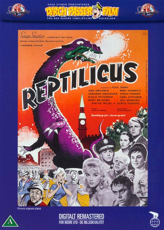 Reptilicus - Dirch Passer / Bent Mejding - Movies -  - 5708758689342 - August 5, 2003