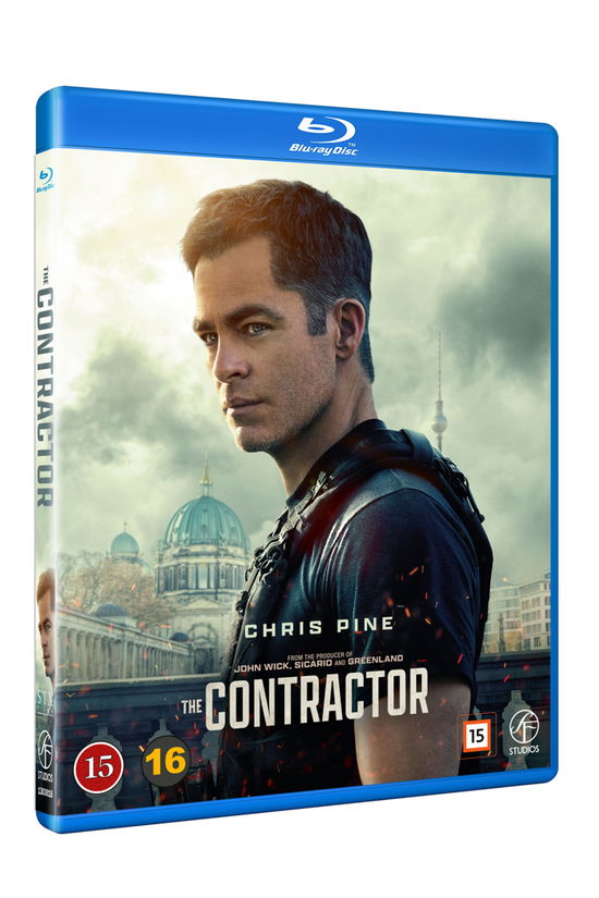 Cover for The Contractor (Blu-Ray) (2022)