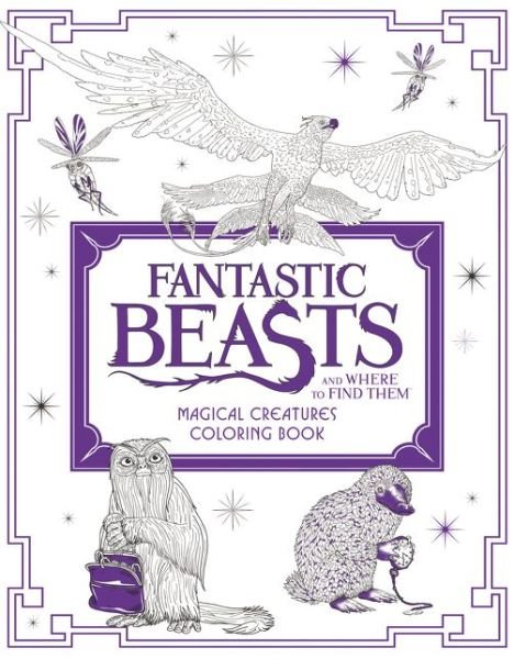 Cover for HarperCollins Publishers · Fantastic Beasts and Where to Find Them: Magical Creatures Coloring Book - Fantastic Beasts movie tie-in books (Pocketbok) (2016)