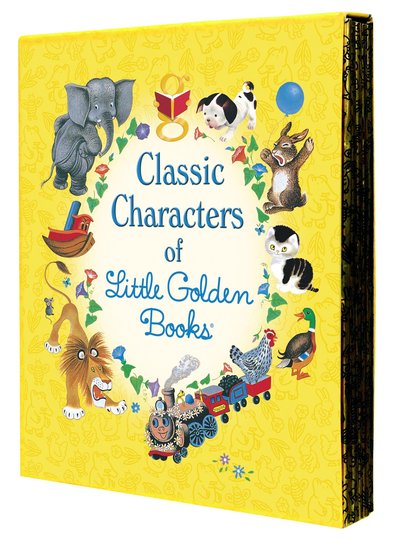 Cover for Classic Characters of Little Golden Books: The Poky Little Puppy; Tootle; The Saggy Baggy Elephant; Tawny Scrawny Lion; Scuffy the Tugboat - Little Golden Book (Hardcover Book) (2010)