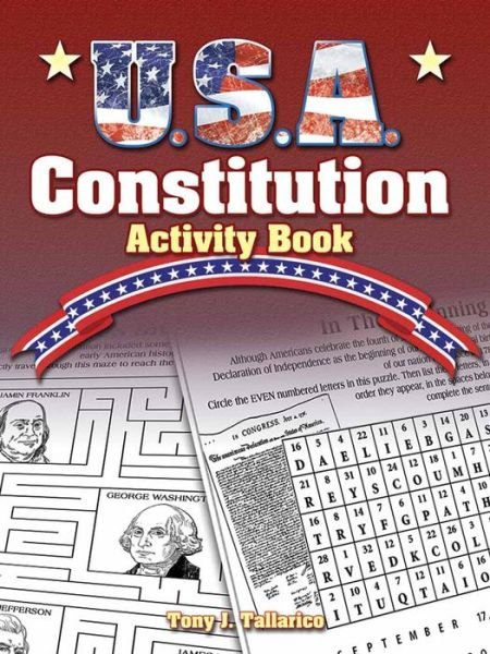 Cover for Tony Tallarico · U.S.A. Constitution Activity Book (Pocketbok) (2016)