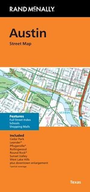 Cover for Rand McNally · Rand McNally Folded Map: Austin Street Map (Paperback Bog) (2024)