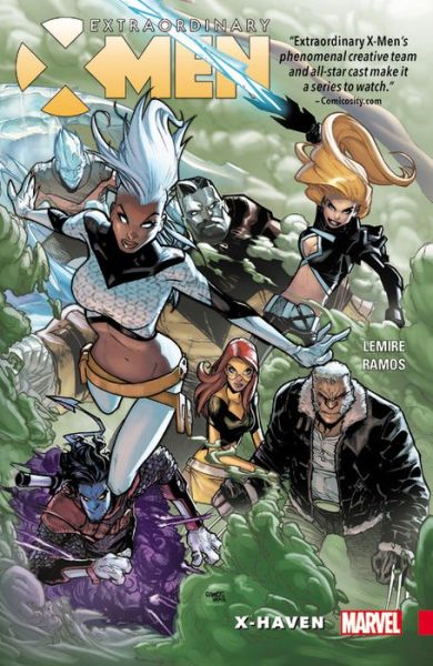 Cover for Jeff Lemire · Extraordinary X-men Vol. 1: X-haven (Pocketbok) (2016)