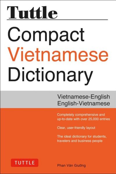 Cover for Phan Van Giuong · Tuttle Compact Vietnamese Dictionary: Vietnamese-English English-Vietnamese (Paperback Book) (2016)