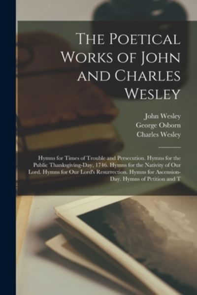 Cover for John Wesley · Poetical Works of John and Charles Wesley (Buch) (2022)