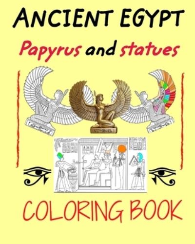 Cover for Paulo Notebooks · Ancient Egypt coloring book (Paperback Book) (2021)