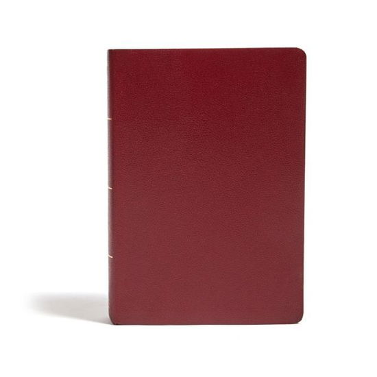 Cover for Holman Bible Staff · KJV Super Giant Print Reference Bible, Burgundy Imitation Leather, Red Letter, Ribbon Marker, Smythe-Sewn, Two-Column Text, Concordance, Full-Color Maps, Easy-to-Read Font Size (Imitation Leather Bo) (2020)