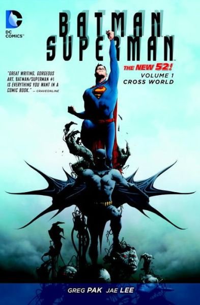 Cover for Greg Pak · Batman / Superman Vol. 1 Cross World (The New 52) (Taschenbuch) (2014)