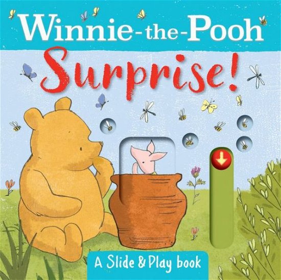 Cover for Disney · Winnie the Pooh: Surprise! (A Slide &amp; Play Book) (Kartongbok) (2021)