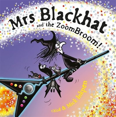 Cover for Mick Inkpen · Mrs Blackhat and the ZoomBroom (Paperback Bog) (2020)