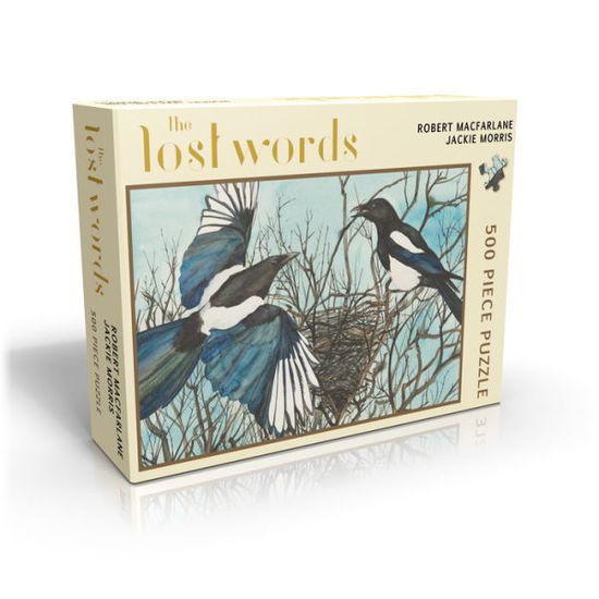 Cover for Robert MacFarlane · The Lost Words Magpie Puzzle (Inbunden Bok) (2020)