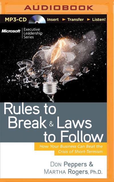 Cover for Don Peppers · Rules to Break and Laws to Follow (CD) (2015)