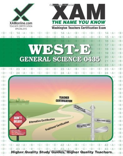 Cover for Sharon Wynne · West-e General Science 0435 Teacher Certification Test Prep Study Guide (Xam West-e / Praxis Ii) (Paperback Book) (2008)