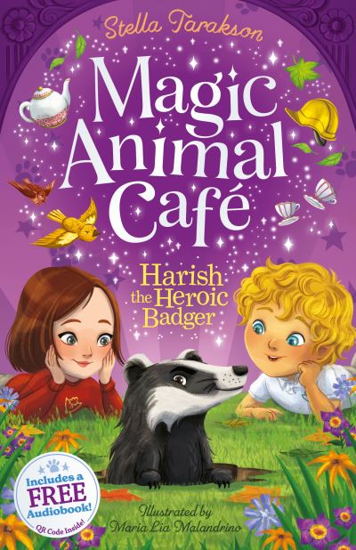 Magic Animal Cafe: Harish the Heroic Badger - Magic Animal Cafe - Stella Tarakson - Livros - Sweet Cherry Publishing - 9781782269342 - 7 de setembro de 2023