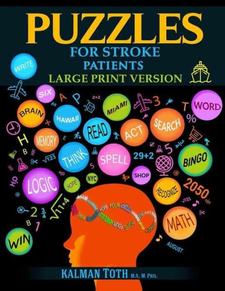 Cover for Kalman Toth M a M Phil · Puzzles for Stroke Patients (Taschenbuch) (2019)