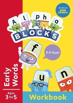 Cover for Alphablocks · Alphablocks Early Words (Red Level Workbook) - Numberblocks, Alphablocks and Colourblocks Workbooks (Paperback Book) (2025)