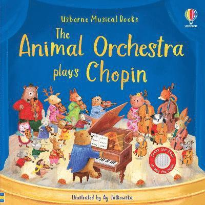 Cover for Sam Taplin · The Animal Orchestra Plays Chopin - Sound Books (Board book) (2025)