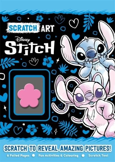 Cover for Walt Disney · Disney Stitch: Scratch Art - With foiled pages, activities and colouring! (Paperback Bog) (2024)