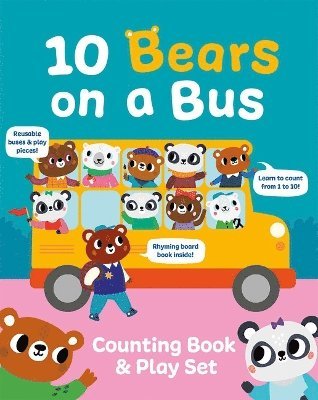 10 Bears on a Bus - Counting Book & Play Set - Robyn Gale - Livros - Gemini Books Group Ltd - 9781835550342 - 12 de setembro de 2024